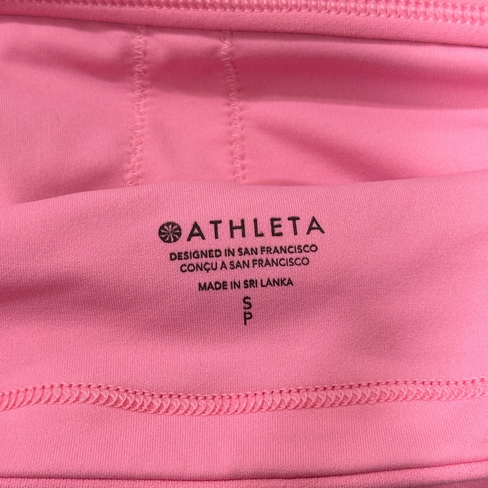 LIKE NEW 🩷 Athleta Transcend Scoop Sports Bra A-C Cup - Picture 3 of 6
